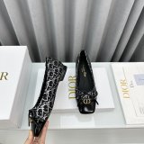 Duplicate DIOR D-Doll BALLET FLAT Designer