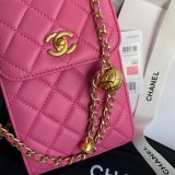 Knockoff CC Shoulder For Phone Small Leather Bag