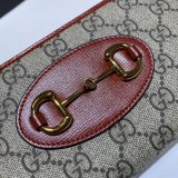 Best Gucci Replica 621889 1955 Horsebit zip around wallet