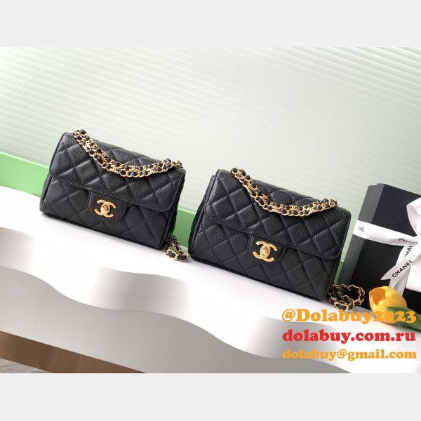 Luxury High Quality AS5239 Flap Inspired Grained Bag
