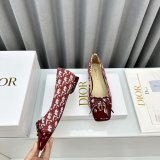 Duplicate DIOR D-Doll BALLET FLAT Designer