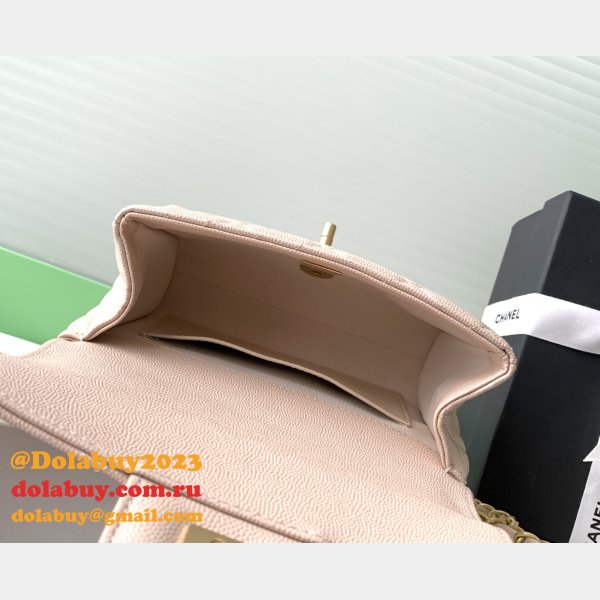 Luxury High Quality AS5239 Flap Inspired Grained Bag