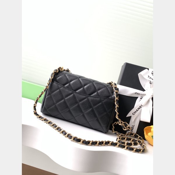 Luxury High Quality AS5239 Flap Inspired Grained Bag