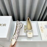Duplicate DIOR D-Doll BALLET FLAT Designer