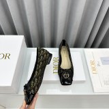 Duplicate DIOR D-Doll BALLET FLAT Designer